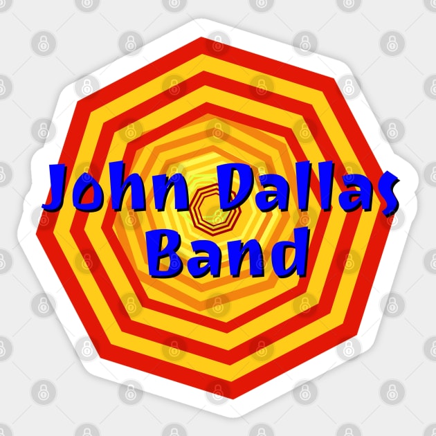 John Dallas Band Sticker by L'Appel du Vide Designs by Danielle Canonico